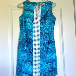 SOLD 🦄🦄 Lilly Pulitzer X Goslings Dark N Stormy Shift Size 0